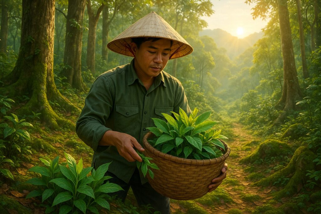 越南林業新法規草案：平衡藥用植物利用與森林永續生機 01