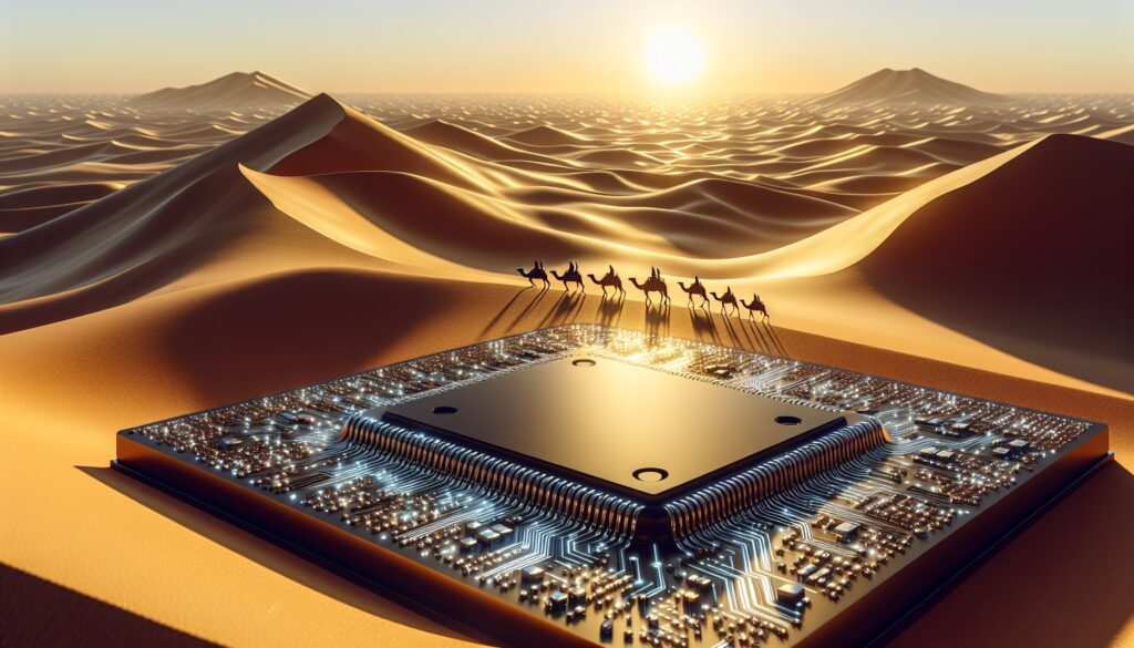 輝達AI晶片轉進中東市場 台積電供應鏈地位穩固股價挑戰新高