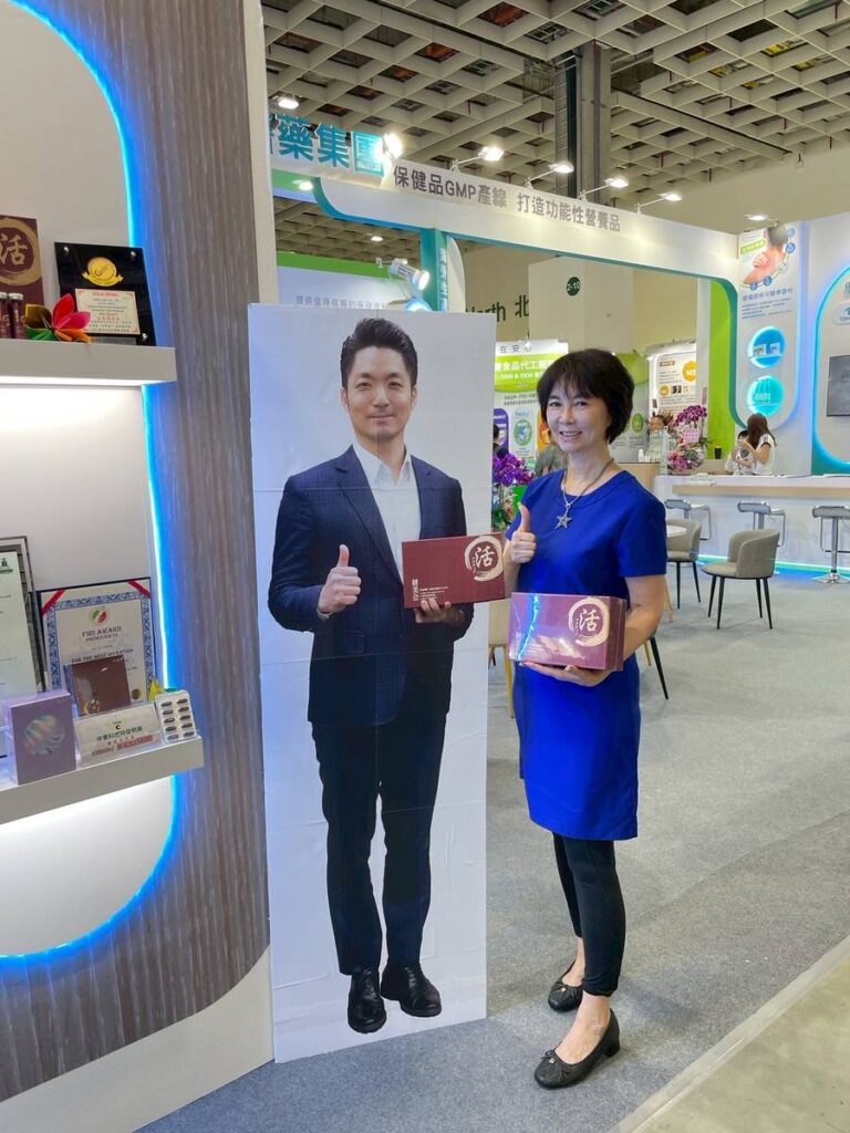 妍美會閃耀南港生技展　蔣萬安加持成展場打卡熱點　即將進軍矽谷輝達總部