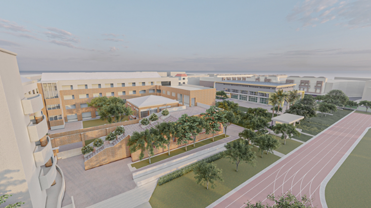 台中市教育建設再創高峰，榮獲2025國家卓越建設獎12項大獎，包含2項卓越獎。新穎校園設計融合綠意與社區，展現全國最亮眼的教育建設成果，打造孩子快樂成長的學習基地。