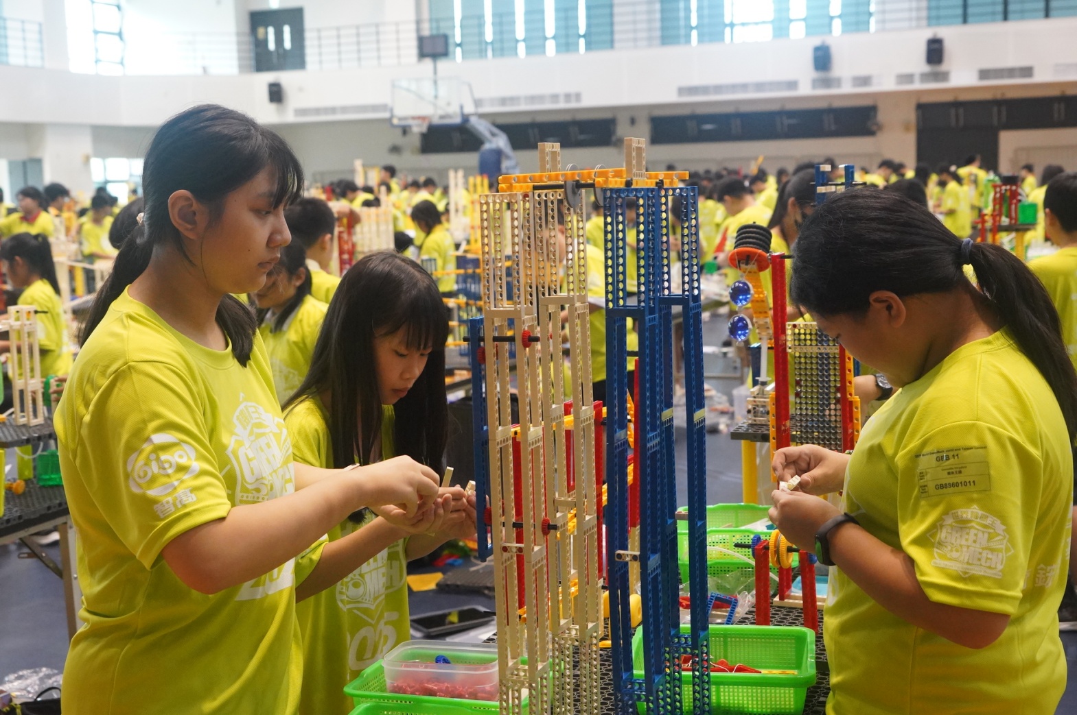 臺中世界機關王大賽吸睛 積木啟發科技智慧潛能夯