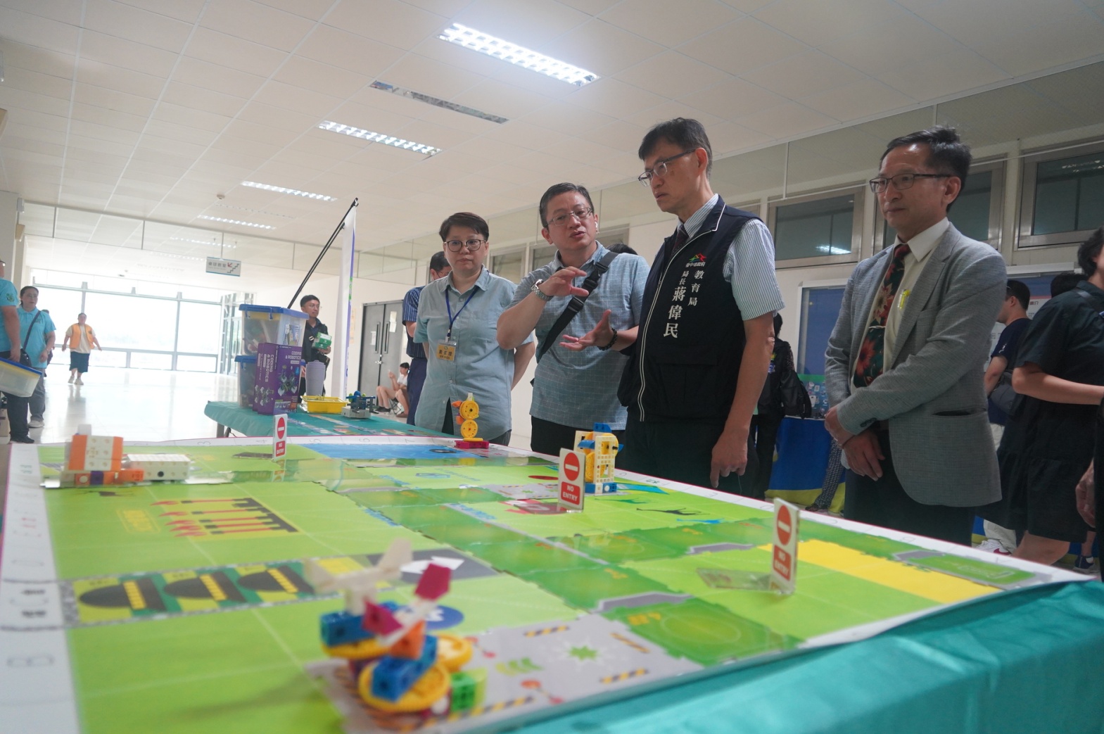 臺中世界機關王大賽吸睛 積木啟發科技智慧潛能夯