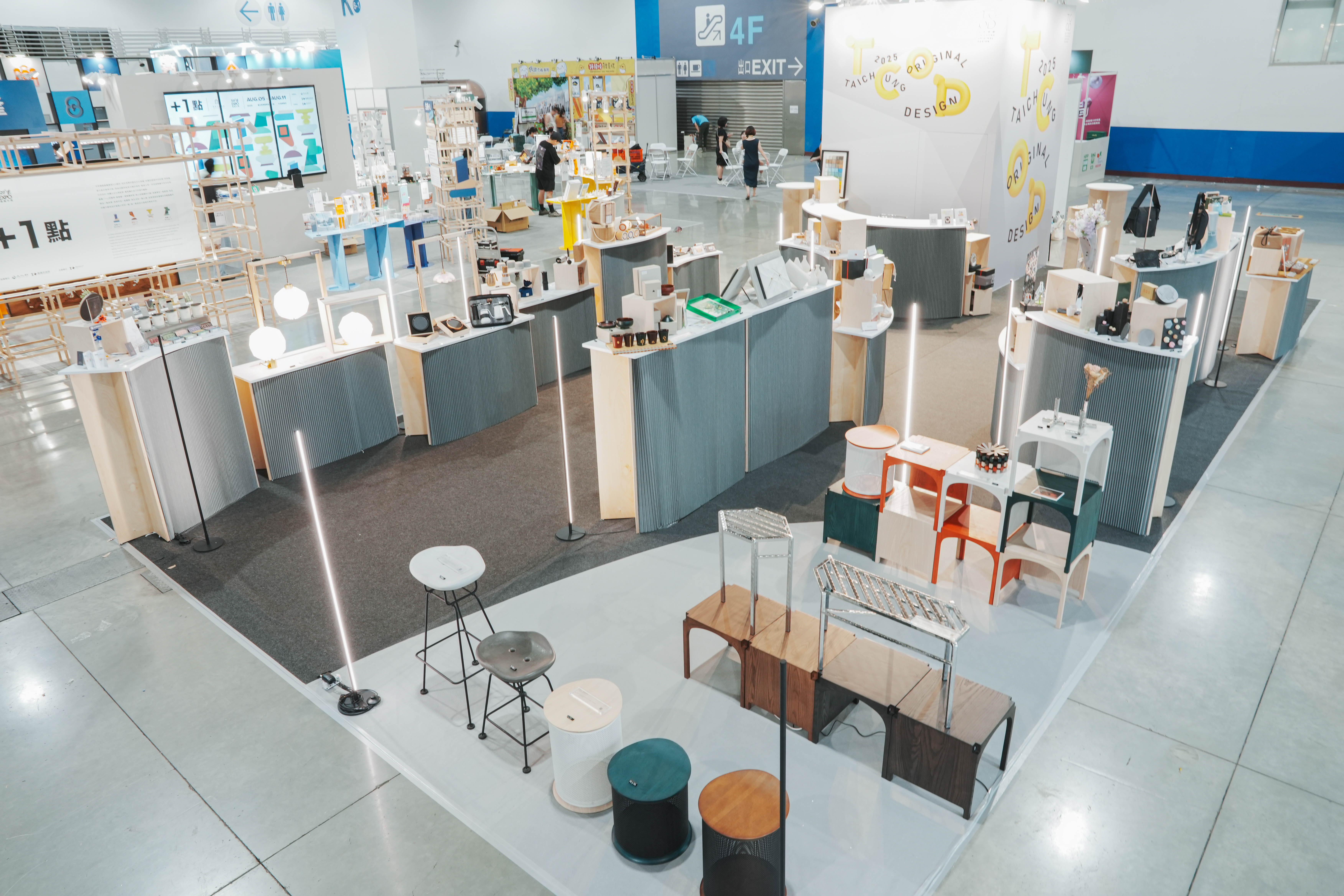 TCOD台中原創首次以專區形式參展2025台灣文博會，匯聚超過40組在地品牌，展現台中設計、工藝與文化新能量。亮點商品融合永續理念，邀您共賞台中文創實力，體驗城市創意新風貌！