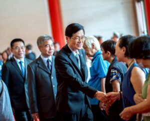 中元節緬懷貢獻 輔導會北部地區祭悼在臺亡故榮民