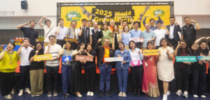 2025世界機關王大賽在臺中盛大登場，386隊國內外菁英齊聚，透過積木創作與STEAM實作激發學生科技創新潛能，展現創客教育魅力。
