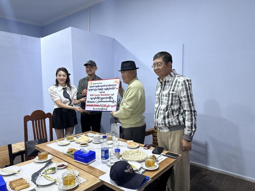 Insternity Group Myint Mo Shyan與MyanLife攜手KBZ基金會 運用模組化建築技術支援曼德勒震後重建 | 索引新聞 INDEX News