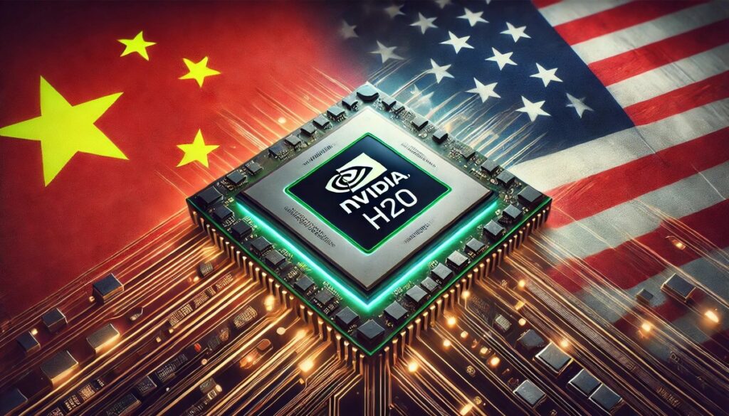 川普與輝達達成「抽成換出口」協議，允許AI晶片H20重返中國市場，引發美國兩黨質疑國安原則被標價，法律及市場層面爭議不斷，晶片業者毛利恐受壓縮。