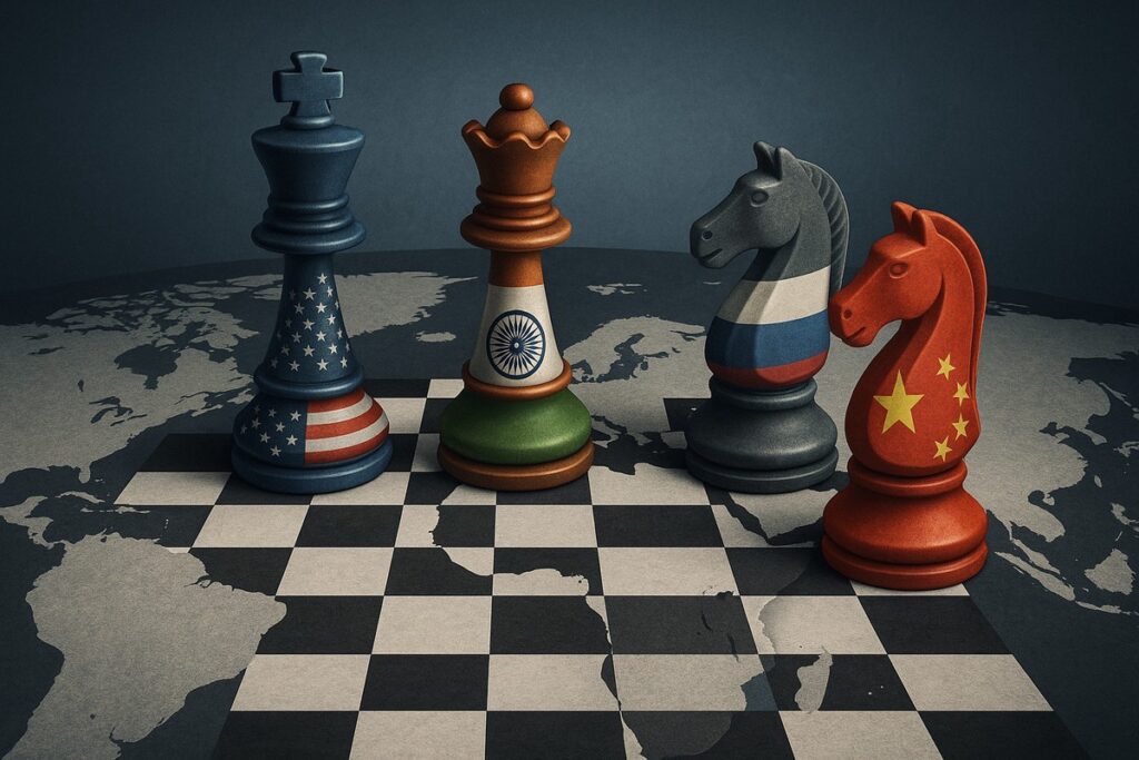 美印貿易摩擦持續僵持 莫迪刻意訪中尋求「三角平衡」 美印貿易摩擦持續僵持 莫迪刻意訪中尋求「三角平衡」