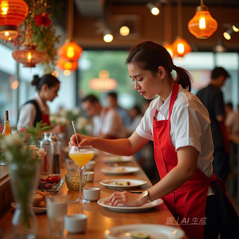 台灣餐飲業面臨暑假缺工危機，業者以高薪71K店長職位、出國補助等福利搶才，同時借助節慶經濟推升業績，但薪資低迷和人力短缺仍是挑戰，行業需加速數位轉型來緩解壓力。