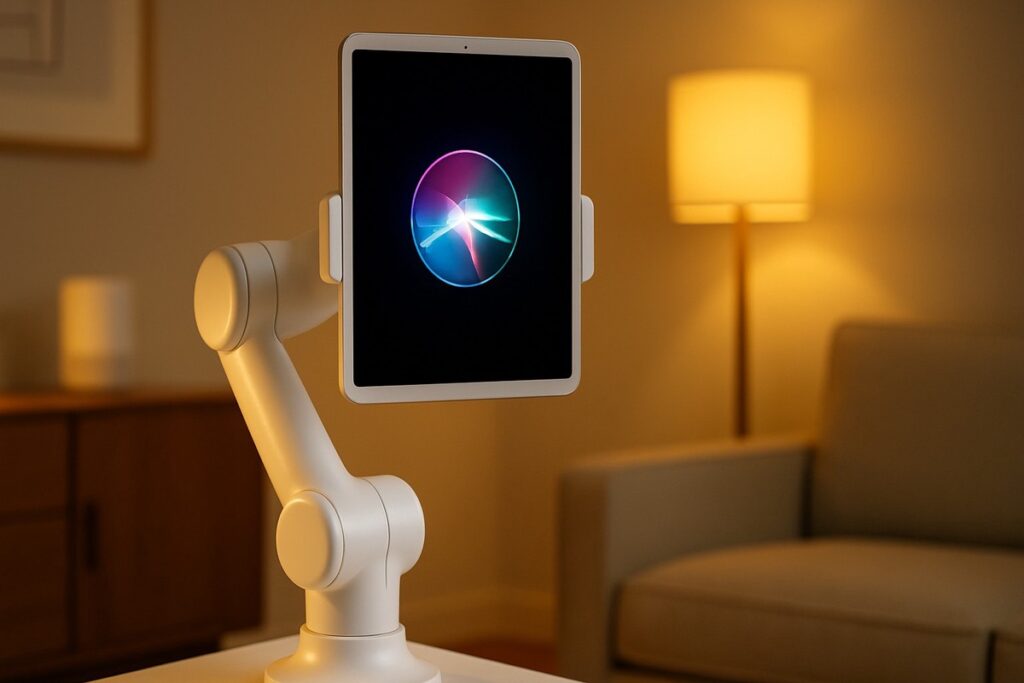 傳蘋果研發機械手臂搭載iPad 瞄準智慧家庭裝置反攻AI市場