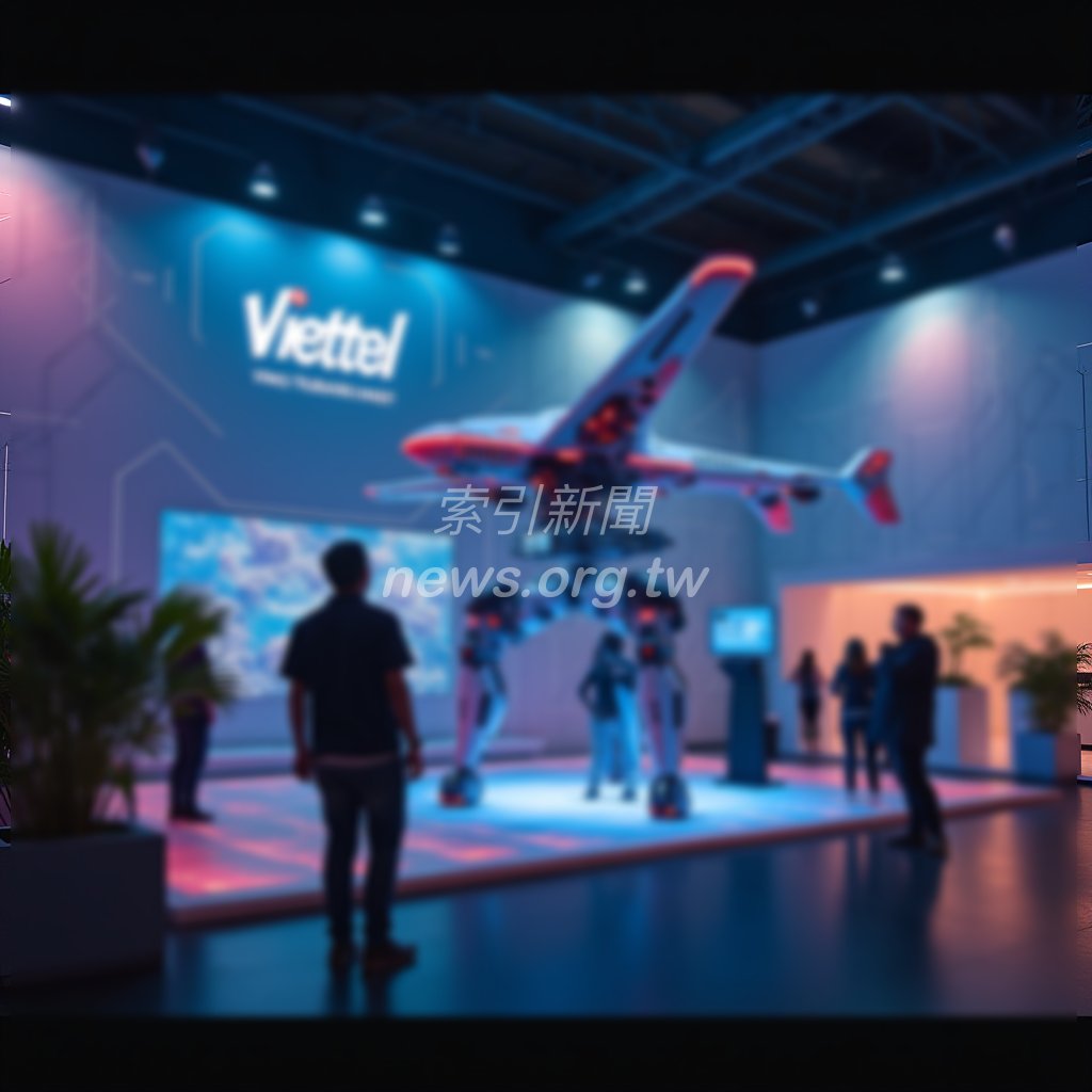 越南 Viettel 展示晶片與無人機 越南 Viettel 展示晶片與無人機