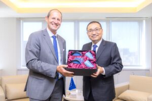 新北加入國際城市夥伴計畫 歐盟處長拜會盼深化合作