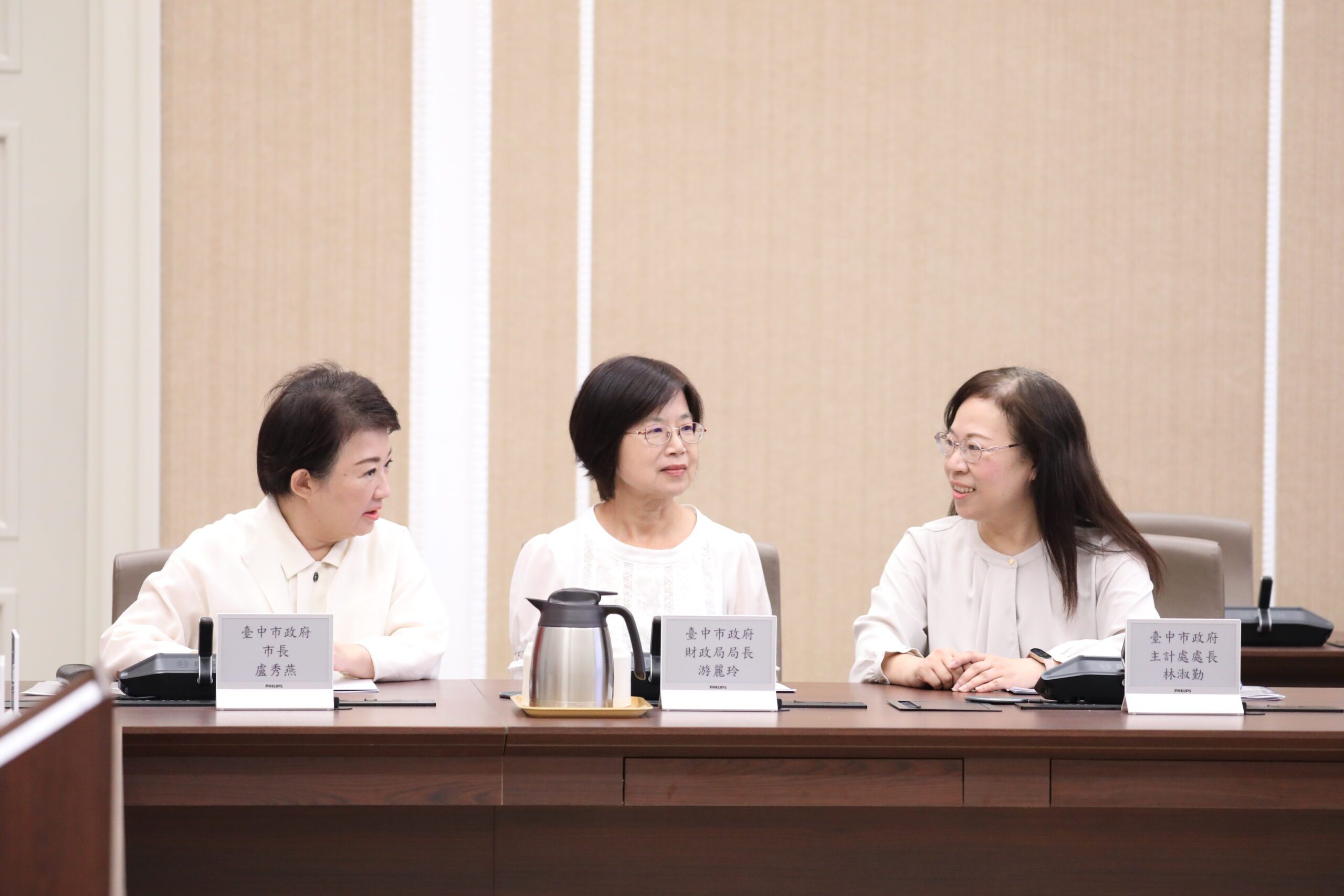 盧市長北上出席財劃法會議　強調合理算式即可分配、籲中央勿拖延