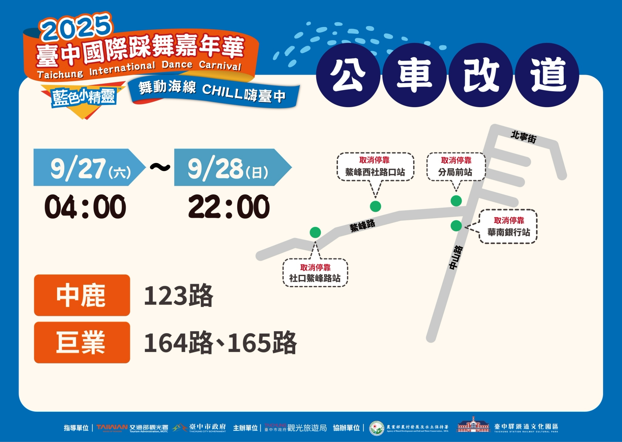 交通指南、最佳觀賞點全攻略 2025台中國際踩舞嘉年華吸睛