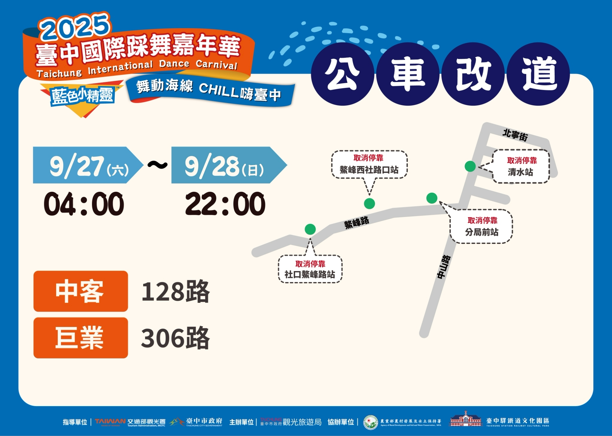 交通指南、最佳觀賞點全攻略 2025台中國際踩舞嘉年華吸睛