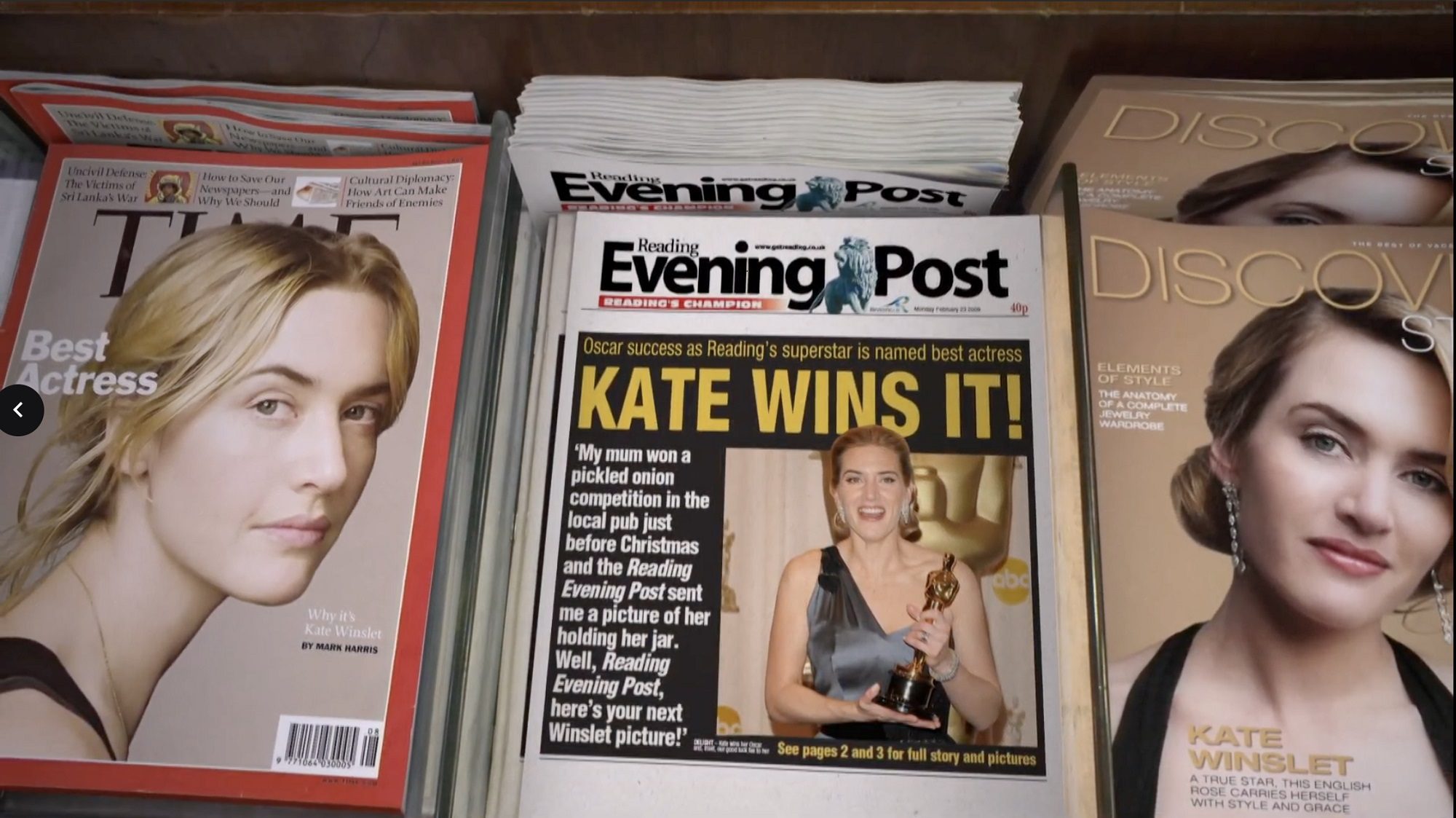 公視主題之夜 SHOW 奧斯卡影后凱特溫絲蕾紀錄片 揭露成名之路從被嘲笑「贅肉妹」到自信「現在看看我！」