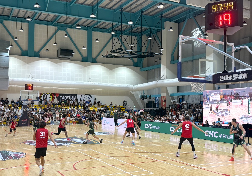 ▲雲豹激戰Volters，承業力挺全場沸騰。(圖/承業生醫提供)