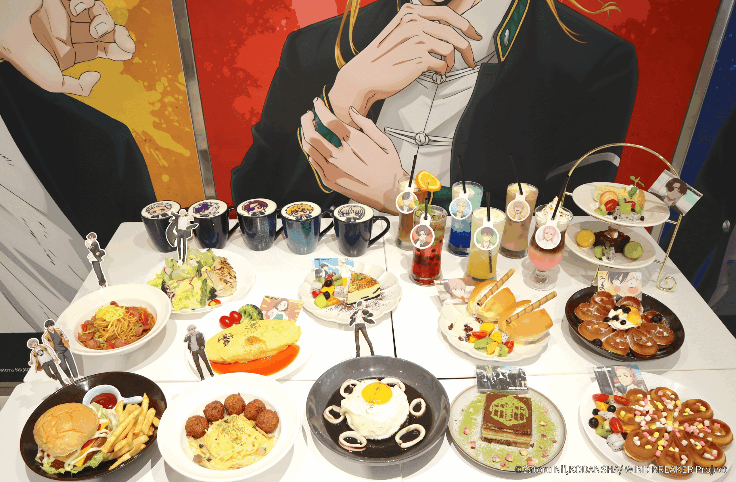 熱血開打!《WIND BREAKER 防風少年》快閃咖啡廳 9/11 登場 熱血開打!《WIND BREAKER 防風少年》快閃咖啡廳 9/11 登場