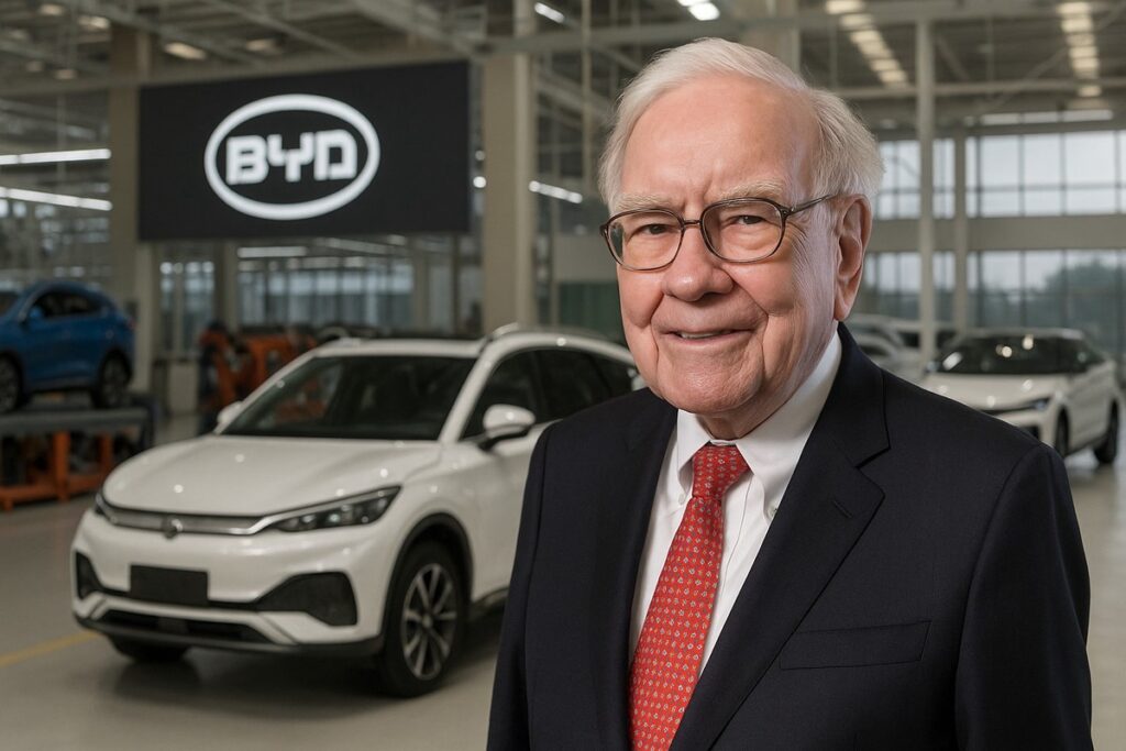 17年投資獲利近40倍 巴菲特清倉比亞迪、股價應聲重挫