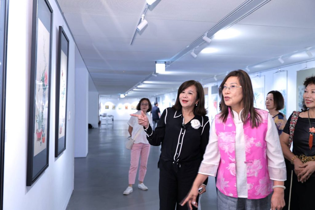 「輝映古今」工筆畫師生展 基隆美術館展出近200幅作品 | 索引新聞 INDEX News