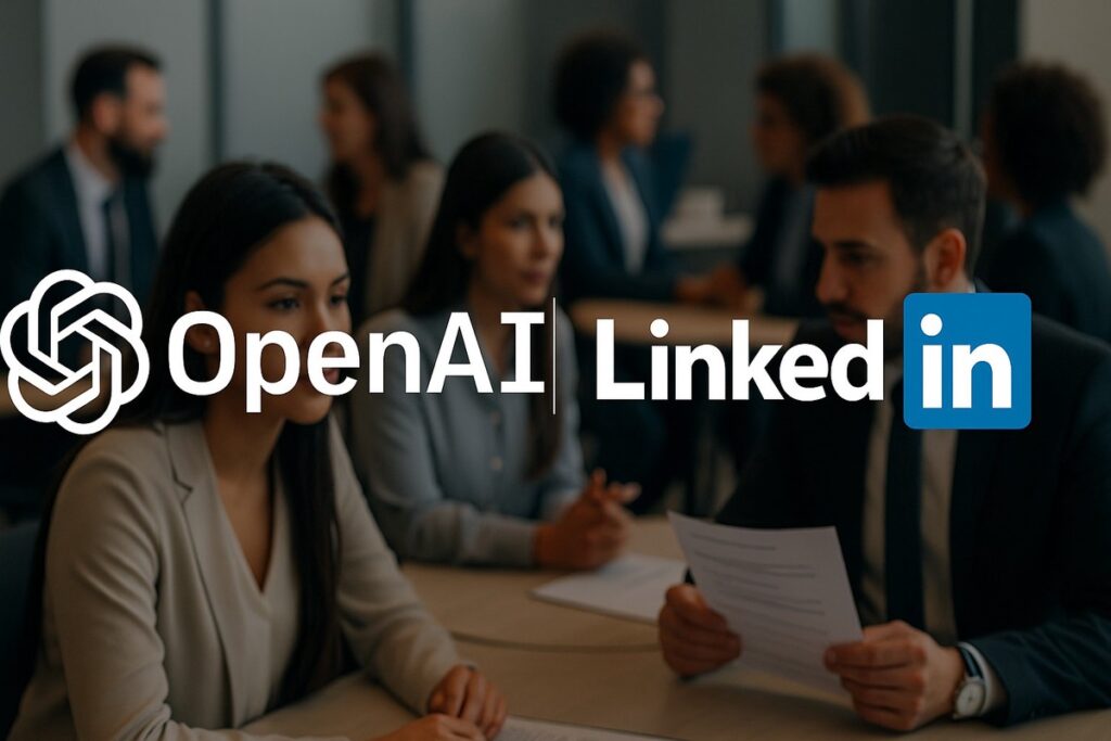 劍指LinkedIn?OpenAI推AI就業平台 2030年前培訓千萬職人 劍指LinkedIn?OpenAI推AI就業平台 2030年前培訓千萬職人
