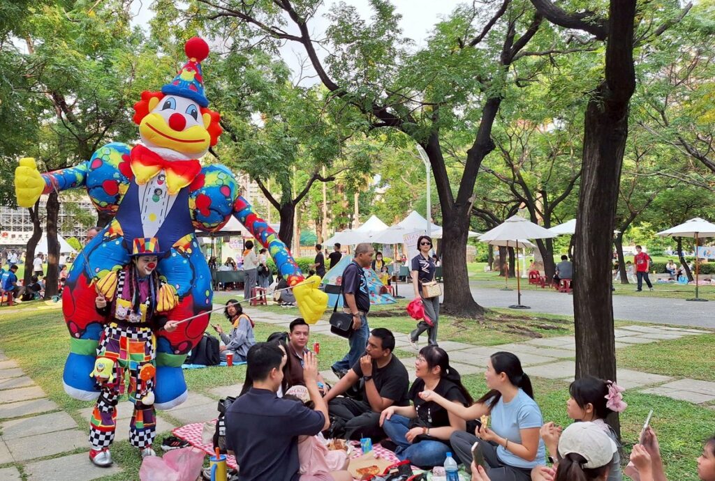 超Chill野餐交流多元文化 外籍工作者共享療癒時光 超Chill野餐交流多元文化 外籍工作者共享療癒時光