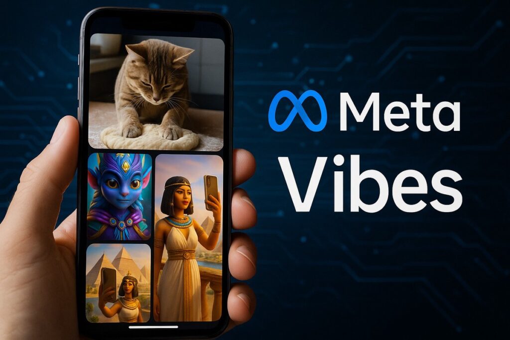 Meta推出「Vibes」AI短影音 遭網友吐槽:沒人想看AI廢片 Meta推出「Vibes」AI短影音 遭網友吐槽:沒人想看AI廢片