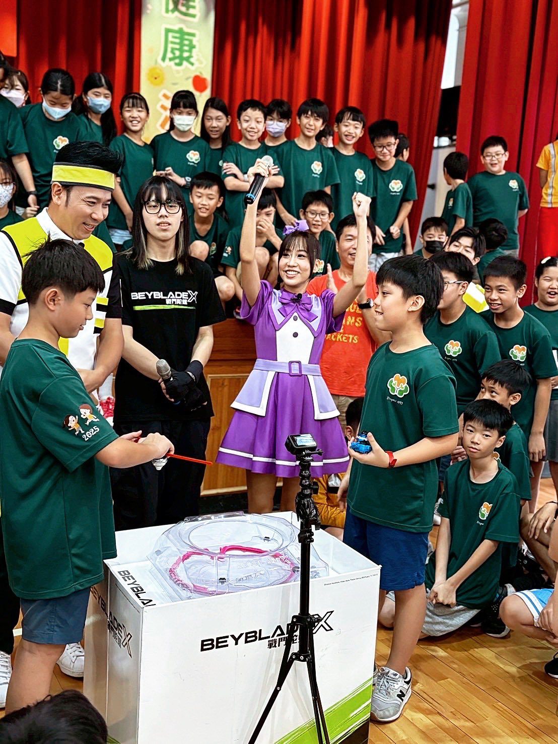 YOYO台25週年校園特企　香蕉哥哥等主持群陪景美國小童熱血收心 | 索引新聞 INDEX News