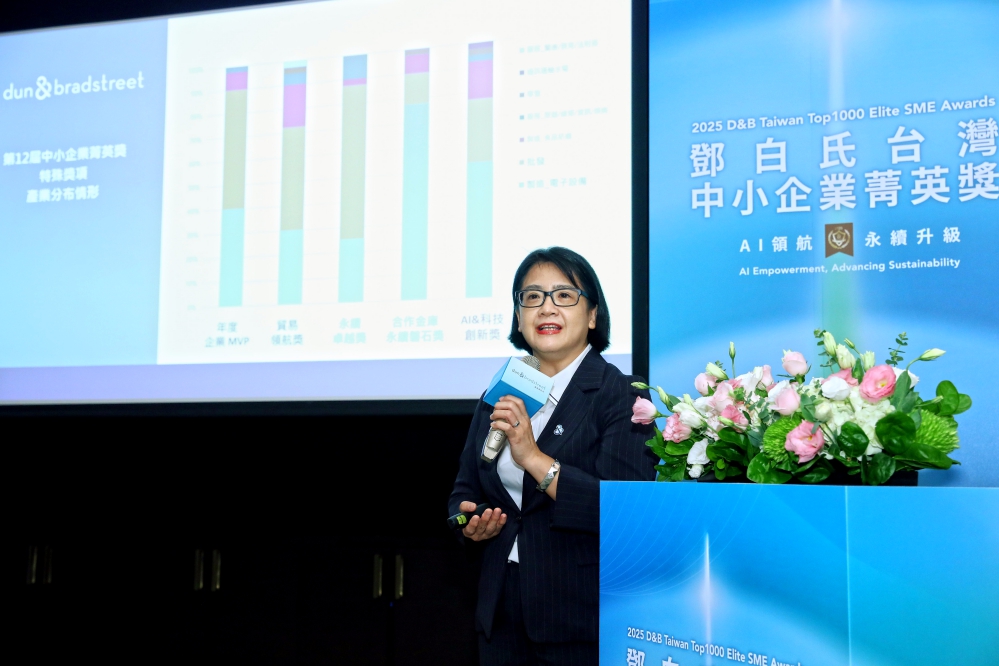 引領雙軸升級邁向AI與永續　第12屆鄧白氏台灣中小企業菁英獎揭曉並新增AI&科技創新獎表揚商業 | 索引新聞 INDEX News