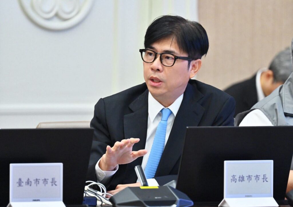 陳其邁北上列席行政院會 高雄願與中央合作 統籌分配款增加財源 用於減輕年輕人負擔