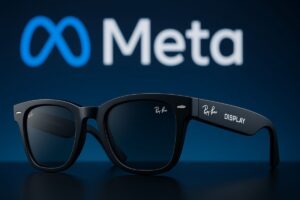 Meta新款內建螢幕智慧眼鏡 主打「超級智慧」最佳載體