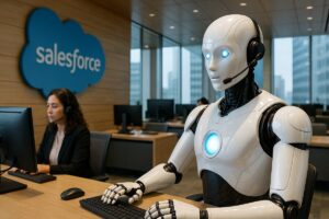 雲端軟體巨頭Salesforce裁員4千人 執行長坦言AI取代客服