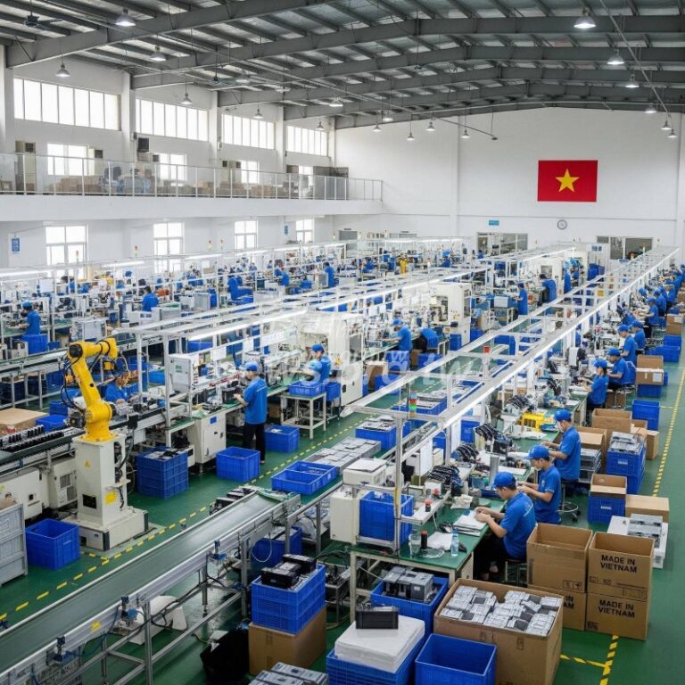 越南工業生產續升，製造業領跑