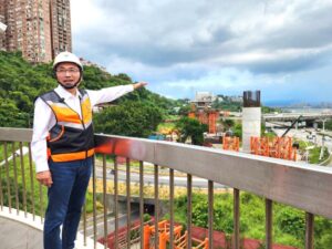 心繫市政建設   侯友宜訪歐回台首日專程視察淡北道路