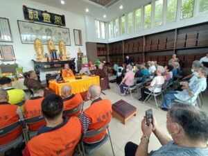 板橋榮家中元祭祀超渡亡靈法會   莊嚴肅穆冥陽兩利