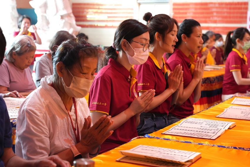 佛教正心會教孝月地藏法會 圓滿法喜充滿