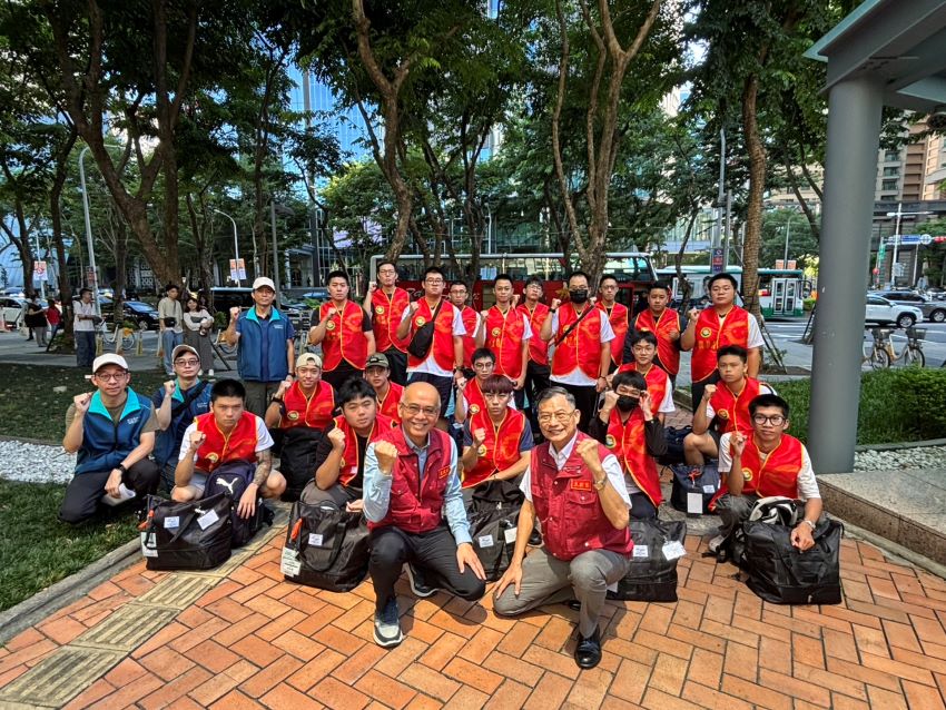 協助災後復原 新北20名替代役前進花蓮