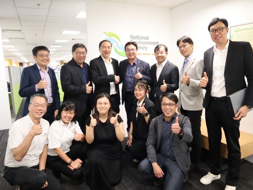 拜會新加坡國家環境局 新北借鏡殯葬典範