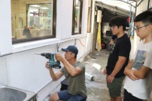 林口觀照園攜手新北少年培力園   輔導職場準備性技藝