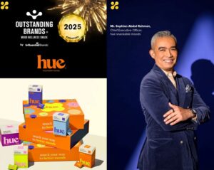 hue榮獲 Influential Brands®「2025 Outstanding Brand」大獎！以情緒零食引領全球健康新潮流