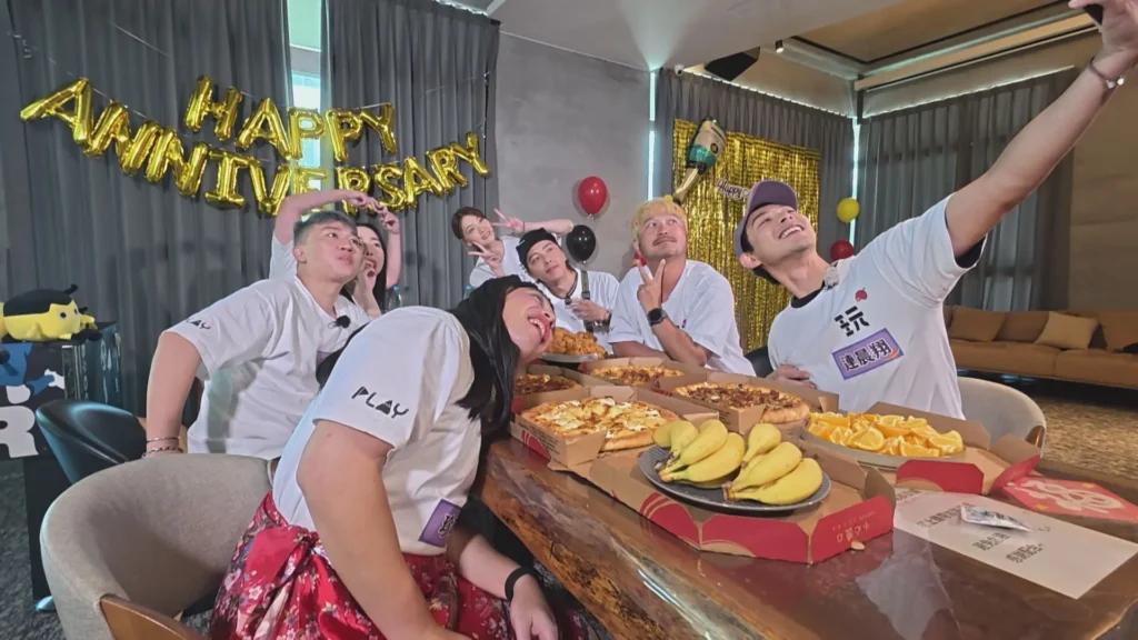 坤達主持四週年 宜蘭包棟民宿舉辦驚喜派對暖心慶祝