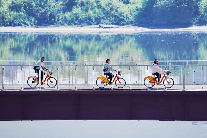 9/22國際無車日 新北最美218公里河濱自行車道任你騎 9/22國際無車日 新北最美218公里河濱自行車道任你騎