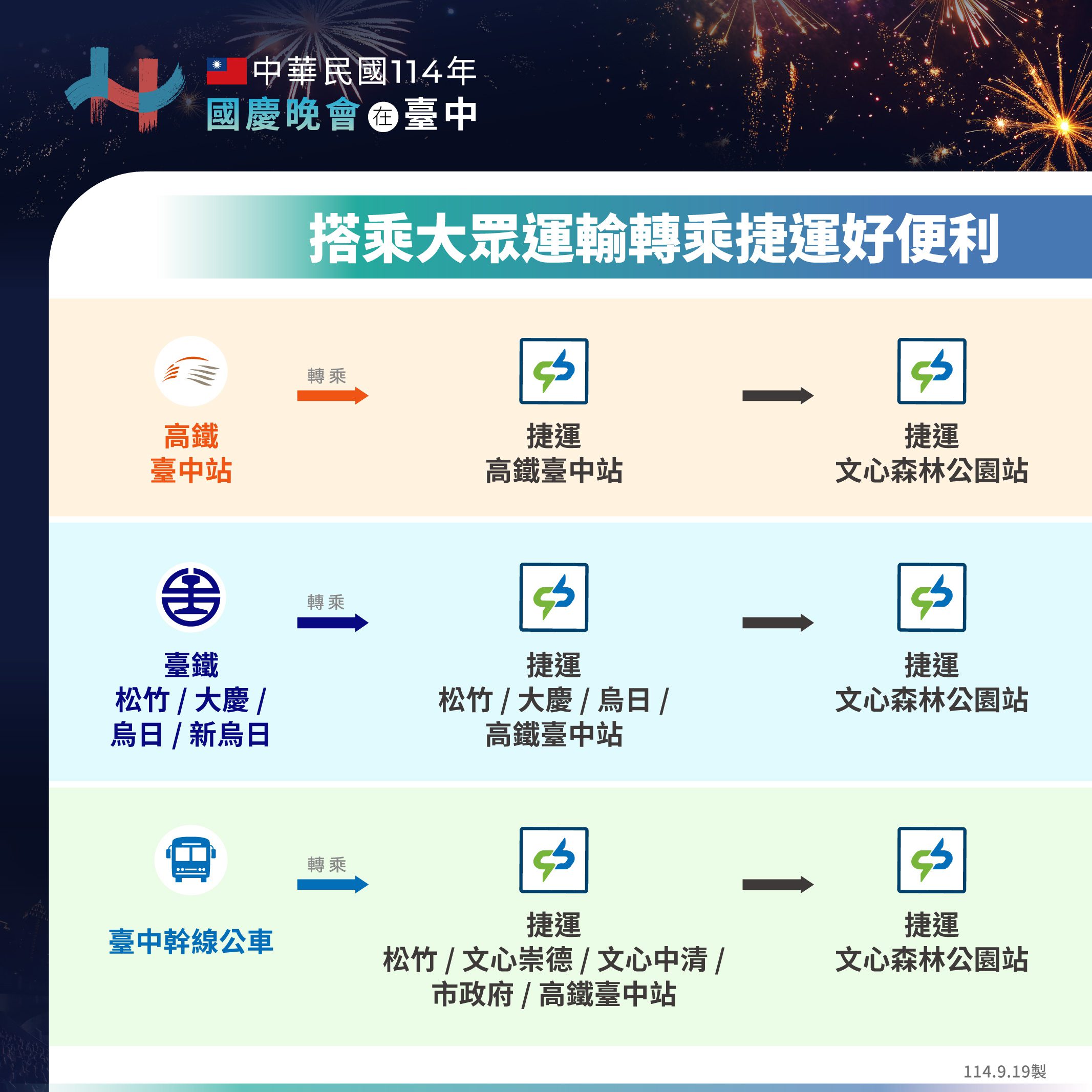 國慶晚會10/9嗨翻文心森林公園！　超強卡司齊聚台中　懶人包一次看 | 索引新聞 INDEX News