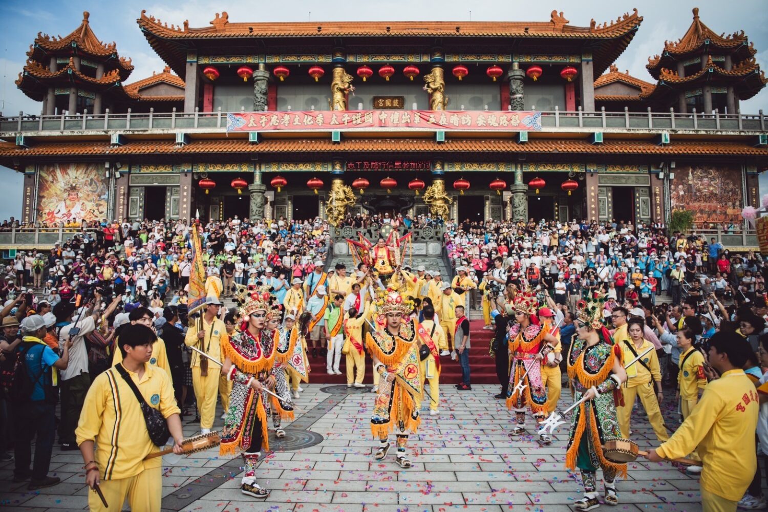 護國宮五夜暗訪遶境是唯一夜晚暗訪的太子爺，將夜巡桃園各區，進行路祭儀式守護地方安寧；也是信仰中心與人們交流情感的重要場域。（記者翻攝）