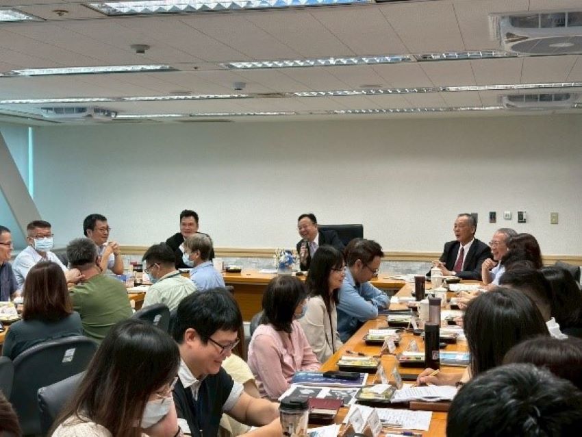《圖說》新北市政風處「署長有約」座談會合影。〈政風處提供〉