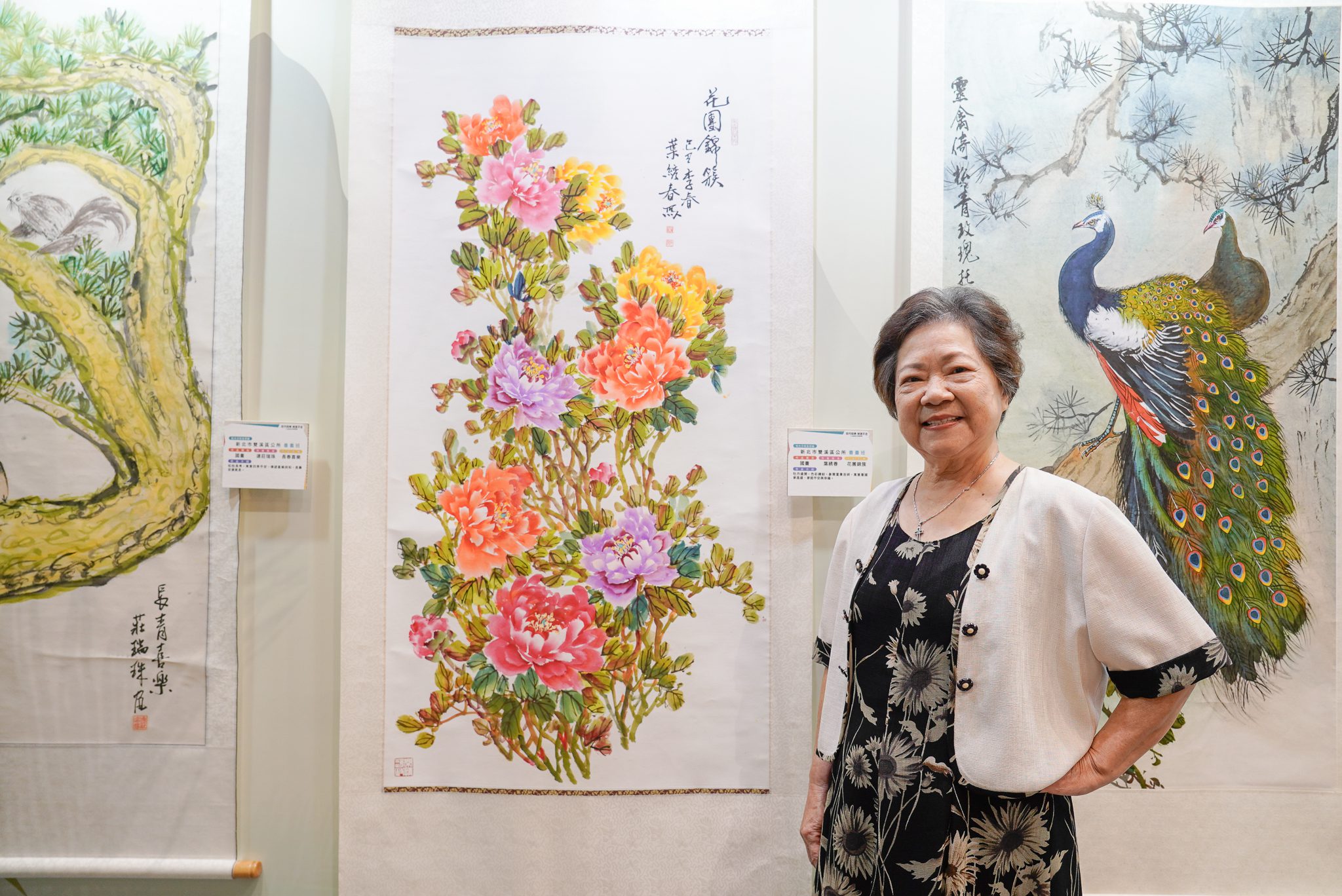 不老創作力　新北松年大學靜態成果展　銀髮創作不輸年輕人 | 索引新聞 INDEX News