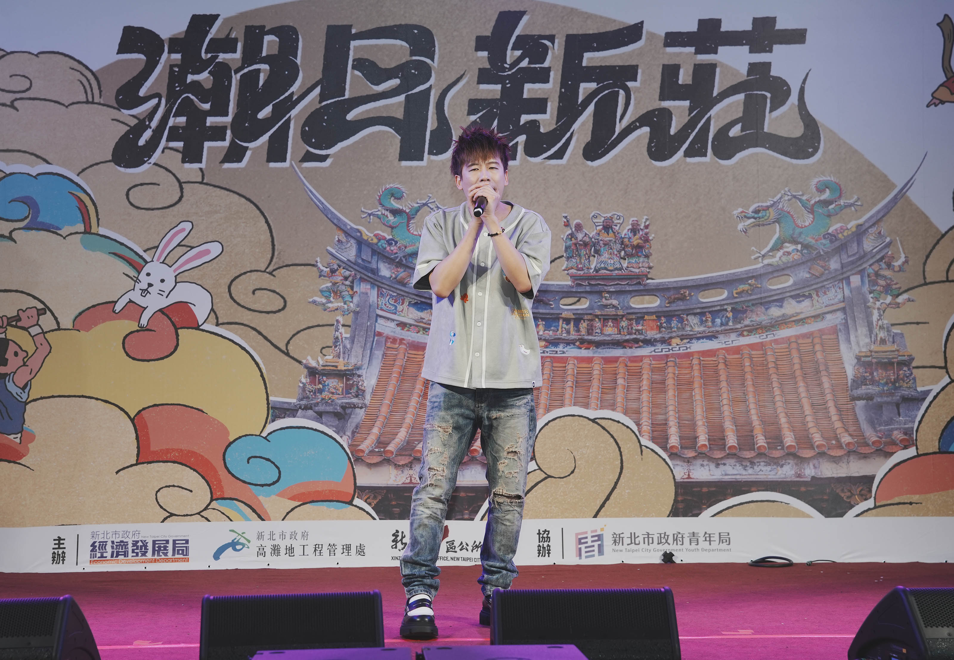 首屆潮月新莊熱鬧登場 侯友宜親臨開幕帶領市民歡慶中秋 | 索引新聞 INDEX News