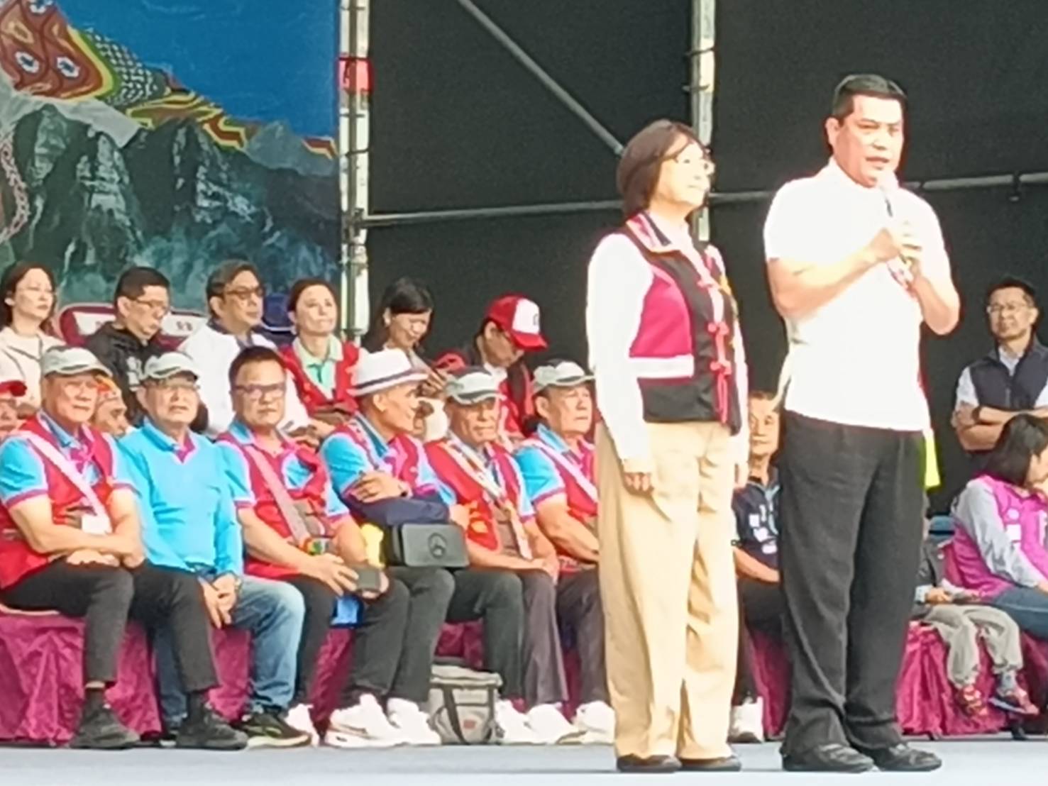 黃仁表示，桃園市擁有16族原住民族群、人口逾8萬人，是全國第二多原住民族人口的城市。(圖／黃仁國會辦公室)