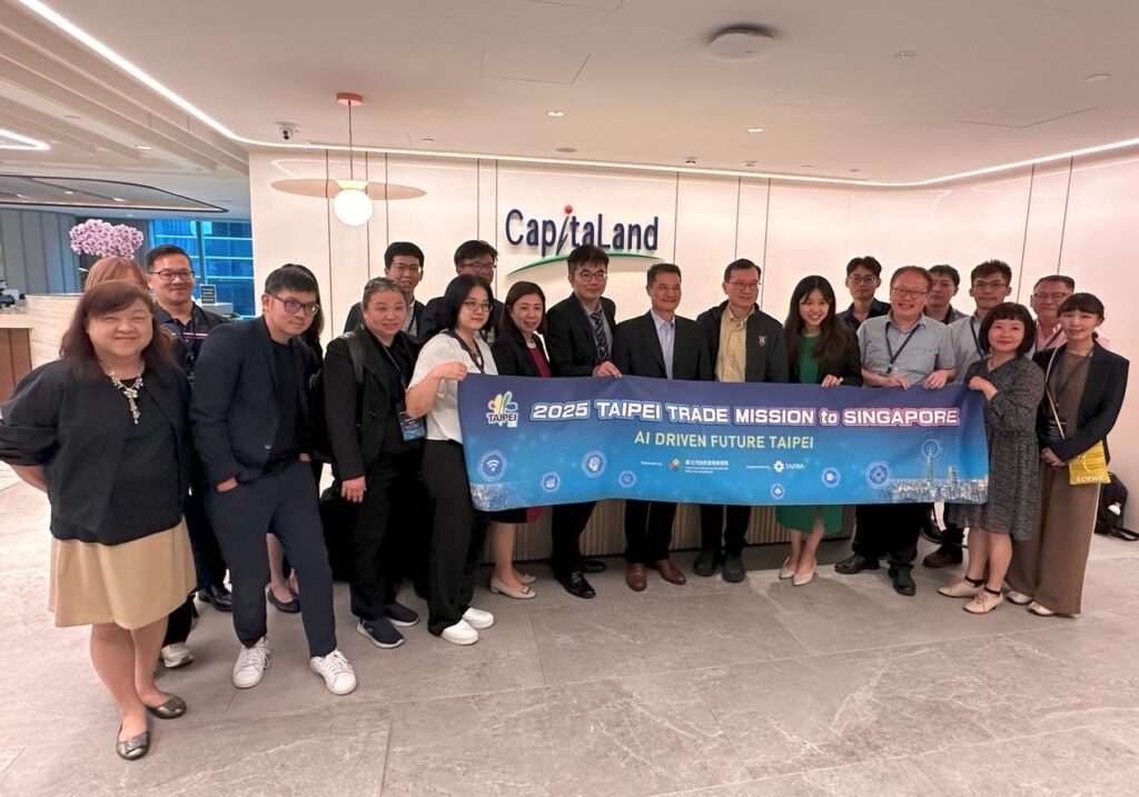 臺北AI能量閃耀新加坡科技週　促成2,500萬美元潛在商機