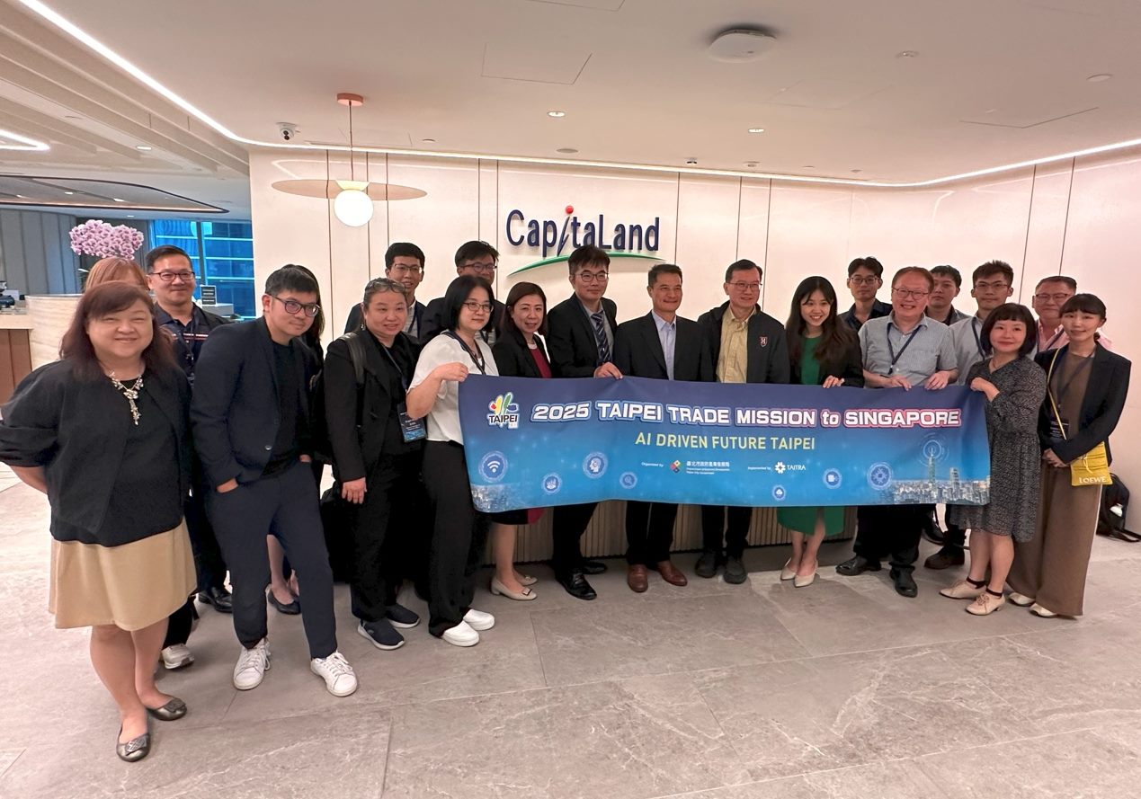 臺北AI能量閃耀新加坡科技週 促成2,500萬美元潛在商機 臺北AI能量閃耀新加坡科技週 促成2,500萬美元潛在商機